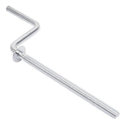 DURAFORCE Galvanized Snowmobile Trailer Ski Tie Down Bolt Crank Handle -1/2" for Universal