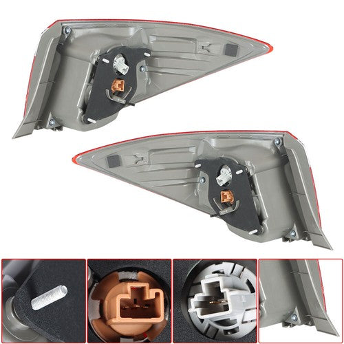 DURAFORCE Rear LH+RH Side Outer Tail Light Signal Lamp Fit For Toyota Corolla Series 14-16