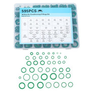 DURAFORCE 595 Pcs Metric/SAE AC O-Ring Assortment Kit 36 Size Seals 3-22mm