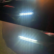 DURAFORCE For 2016 2017 Honda Accord Sedan 4Dr LED Fog Lights Bumper Lamps+Wiring+Switch
