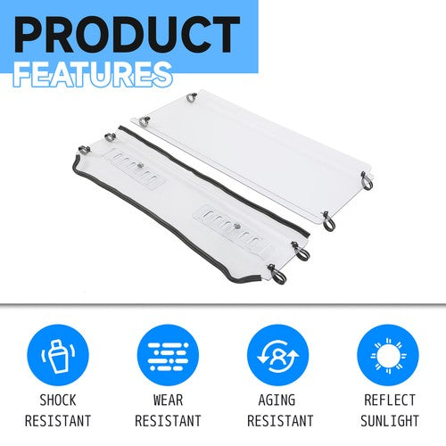 Clear Front Vented Windshield for Kubota RTV 900 900XT 900XTG RTV900