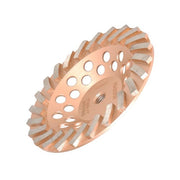 DURAFORCE 7" Diameter 5/8"-11 Arbor 24 Turbo Grinding Wheels for Concrete and Masonry US
