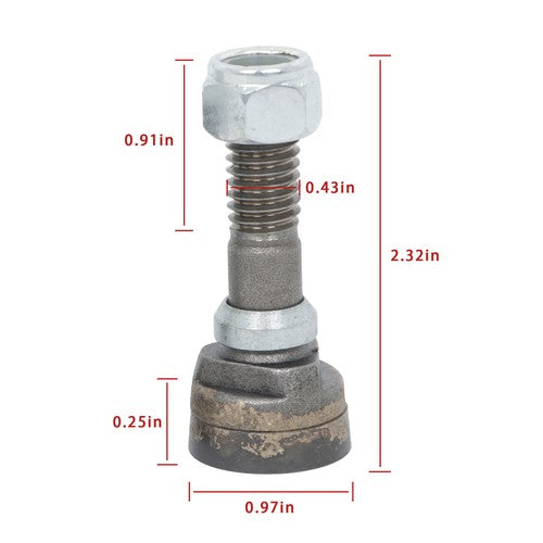 DURAFORCE 20 Pack Stump Grinder Teeth Compatible 900 For Stump Removal
