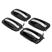 DURAFORCE 4Pcs Painted Outside Door Handles W/O Keyhole For Silverado Tahoe Sierra 99-06
