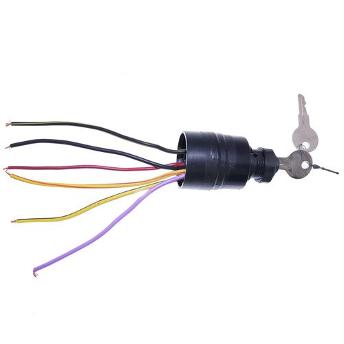 DURAFORCE For Mercury Outboard Push-to-Choke Ignition Starter Key Switch 3Pos MP41070-2