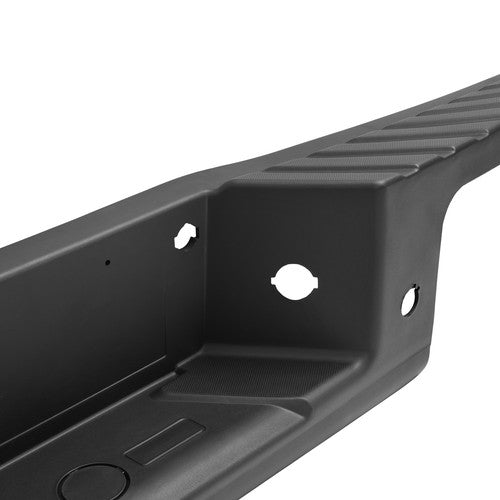 Black Rear Bumper Top Step Cover with Sensors for Ford F150 F 150 09 14 Styleside