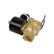 DURAFORCE 3/4” 12V Air Water N/C Gas Oil Normally Closed Electric Solenoid Valve DC DN20