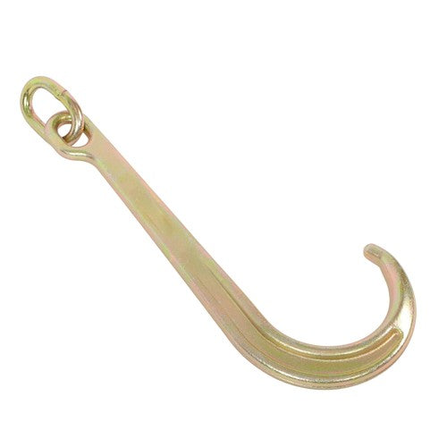 DURAFORCE 1 x J Hook Grade G70 Towing Hooks 15 Inch Roll Back Clevis 5400 Lbs Load Limit
