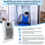 DURAFORCE DA97 12609C Refrigerator Evaporator Cover for Samsung RF263BEAESR RF260BEAESR