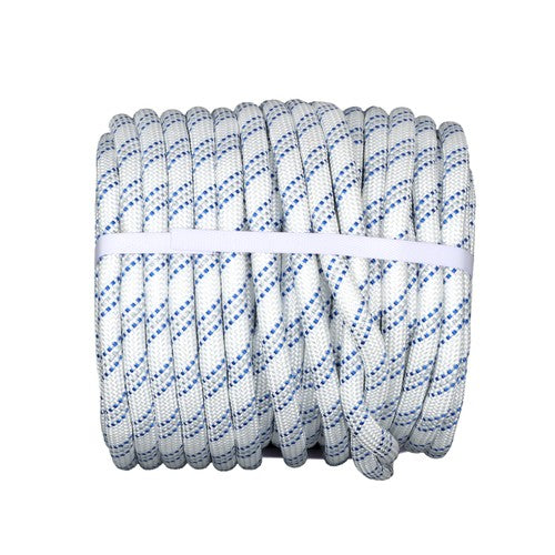 DURAFORCE 8400 Lbs 1/2" x 120' Double Braided Polyester Rope Breaking Strength For Swing