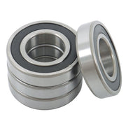 DURAFORCE 4Pcs 6208-2RS Bearings 40×80×18mm Double Rubber Seals Deep Groove Ball Bearing