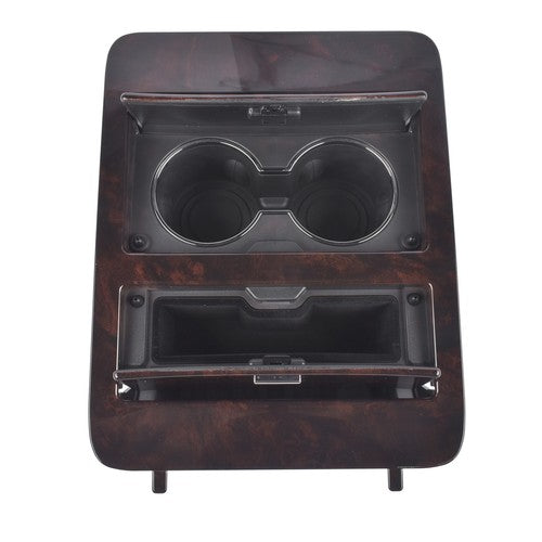 DURAFORCE New Console Cup Holder Woodgrain for Chevrolet Silverado 2500HD 3500HD 2007-2014