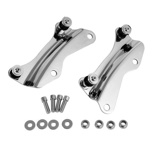 DURAFORCE Backrest Sissy Bar Docking Hardware Kit For Harley Street Glide Road King 14-24