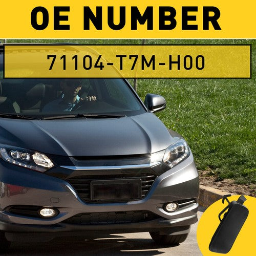 DURAFORCE Front Bumper Tow Hook Cover Cap FOR Honda HR-V HRV 2019 2020 2021 71104-T7M-H00