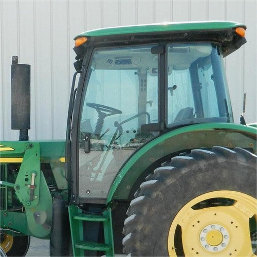 DURAFORCE Left Cab Door Glass For John Deere 5080M 5725 5525 5625 6115D 6403 6603 #R198624