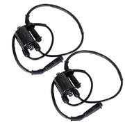 DURAFORCE For HONDA Shadow 1100 VT1100 1987-2007 2sets of Ignition Coil & Spark Plug Cap