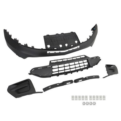 DURAFORCE Front Bumper&Grill&Fog Lamp Cover&Bracket For Chevrolet Traverse 2018-2020 New
