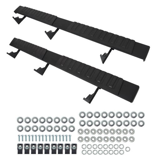 DURAFORCE For Toyota Tacoma 2005-2023 Double Cab Left+Right Running Boards 6-inch Aluminum