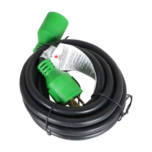 DURAFORCE 3 Prong 30A 15FT Generator Extension Cord 125V NEMA L5-30P/L5-30R Twist Lock