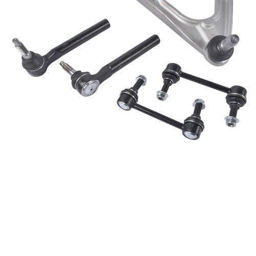 DURAFORCE 10Pcs Front Upper Control Arm w/Ball Joint Sway Bars Kit for Hummer H3 2007-2010