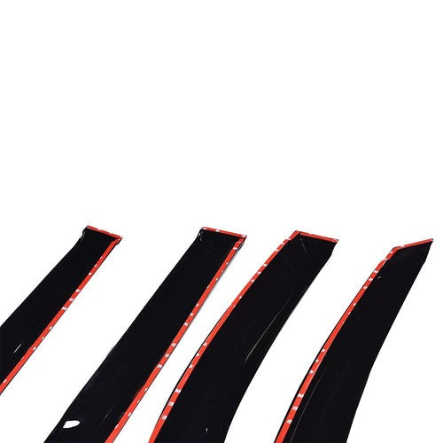 DURAFORCE Window Visors 4pcs Fit For Toyota Sienna 2004-09 Acrylic Visor Guard Vent Shade