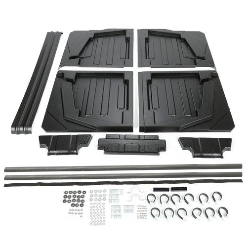 DURAFORCE For Polaris Ranger Crew 800 Hard Top Black ABS 4 Pieces Roof 2010-2014