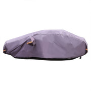 DURAFORCE Lining 7 Layers Waterproof Full W/Non-Abrasive Cotton Blue PEVA Car Cover Dark