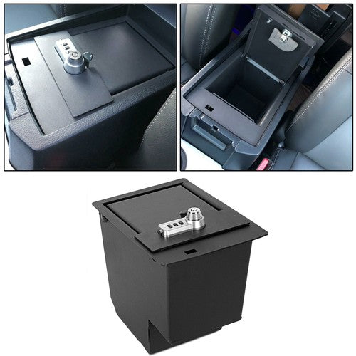 Center Console Safe Gun Storage with 3 Digit Combo for Toyota 4Runner 2014-2024