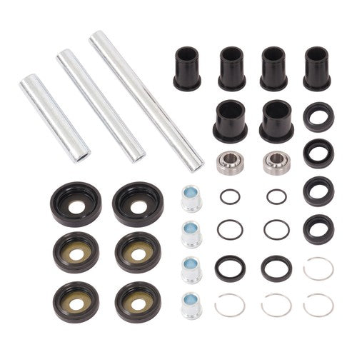 Front Rear A Arm Bushings Shaft Kit Galvanized for Honda Rincon 650 680 2003-2022