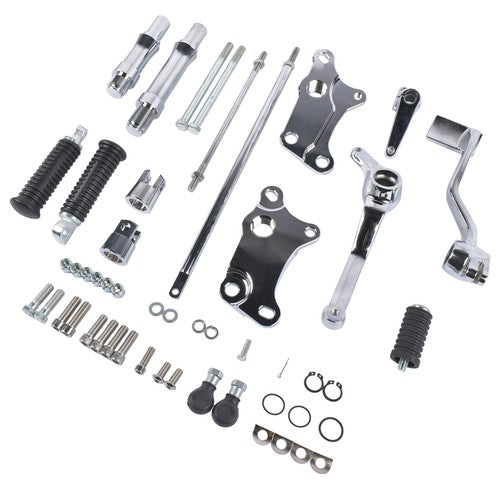 DURAFORCE Forward Controls Shift Linkages Rod Chrome for Harley Sportster 883 XLH883 91-03