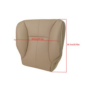 DURAFORCE For Dodge Ram 1500 2500 3500 1998-2002 SLT Driver Bottom Seat Cover Durable Tan