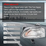 DURAFORCE Front Turn Signal Lamp Light Passenger Side RH For Jeep Renegade 2015-2018