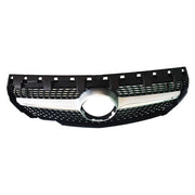 DURAFORCE Front Bumper Grille Plastic Black Fit For 2013-2016 Mercedes Benz W117 CLA250