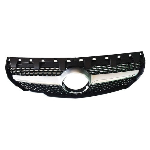 DURAFORCE Front Bumper Grille Plastic Black Fit For 2013-2016 Mercedes Benz W117 CLA250