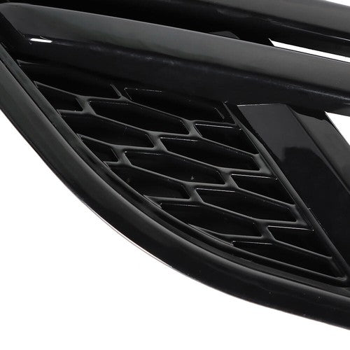 DURAFORCE Left Glossy Black Fender Air Side Vents Grille For 2014-2017 Range Rover Sport