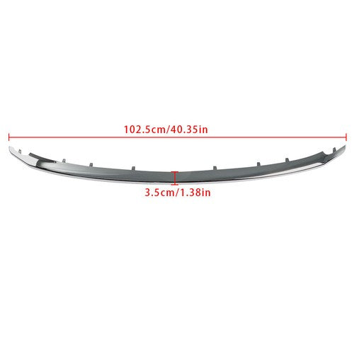 DURAFORCE New For Ford Explorer 2011-2015 Front Lower Grille Trim Chrome Grill Moulding