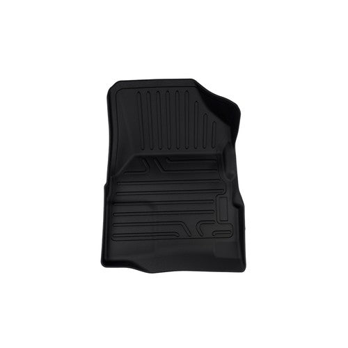 DURAFORCE Front and Second Row Trunk Floor Mats Liners Black for Chevy Equinox GMC Terrain