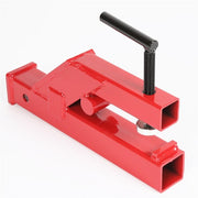 DURAFORCE Trailer Hitch 2" Clamp On Receiver Tractor Bucket Mount Adapter For Deere Bobcat