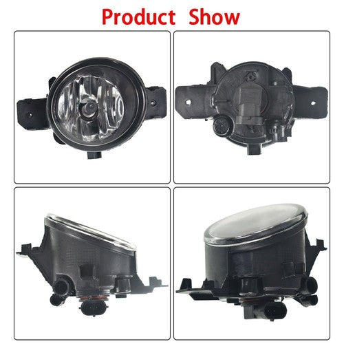 DURAFORCE For Nissan Altima 2013-2015 Sedan Clear Fog Lights Full Kit Switch+Harness
