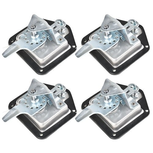 DURAFORCE 4pcs Trailer Latch T-handle Lock Camper RV Truck Toolbox Trailer With Key