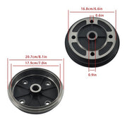 DURAFORCE 41038-1226 41038-1227 Rear Brake Drum For Kawasaki Mule 2500 2510 2520