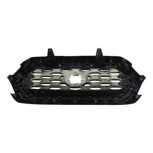 DURAFORCE Plastic Silver Bezel Fit For Toyota Tacoma 2016-2021 Front Upper Grille Assembly