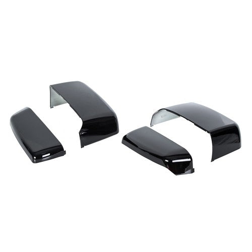 Fits Gloss Black Tow Mirror Cap Cover for Chevy Silverado GMC Sierra 2014-2019