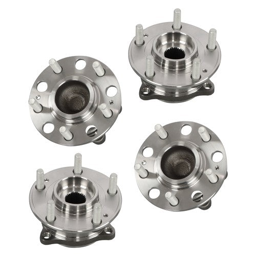 DURAFORCE 4pc For Hyundai Sonata Tucson Kia Optima Front Rear Wheel Bearing & Hub Assembly