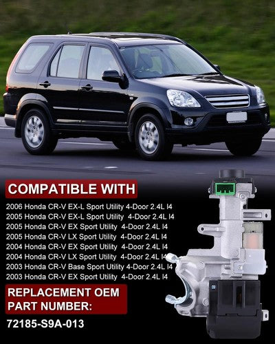 Ignition Switch LH RH Door Locks 2 Keys for Honda CRV 2003 2006