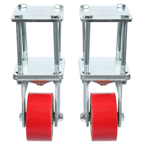 Hitch Mount Skid Wheel For RV Trailer 5th Wheel 2.5 Inch 3 Inch Receivers Zinc Plated