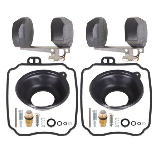 DURAFORCE 2X Carburetor Repair Kit Rebuild Float Fit For Yamaha XVS650 V-STAR 1998-2015