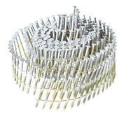 DURAFORCE 3600Pcs Siding Nails 2 x 0.092 15 Degree Collated Wire Coil Full Round Head US