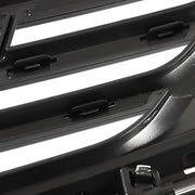 DURAFORCE New Chrome Front Upper Grille Mesh Grill For Chevrolet Equinox 2018 -2020 Black