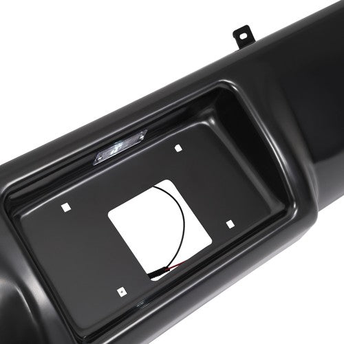 Black Rear Bumper Roll Pan for 1992-1999 Chevy Suburban Chevrolet Tahoe Yukon
